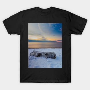 Ethereal Sunrise: Lobster Cage's Reverie V1 T-Shirt